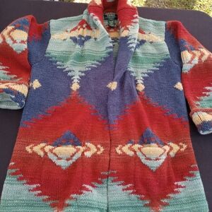 Vintage 100% Wool Ralph Lauren Cardigan Sweater Unisex